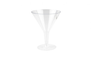250ml Reusable Cocktail Glass, Pack of 6