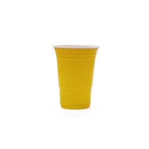 450ml American Cup Yellow, Pack of 50