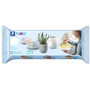 Staedtler Fimo Air Drying Modelling Clay 2Kg White