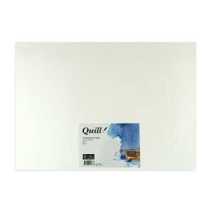 Quill Watercolour Paper Smooth 200gsm A3 - White, Pack of 5