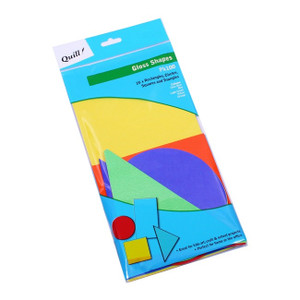 Quill Poster Board Gloss Shapes - Assorted, Pack of 100 (90243)
