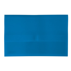 Bantex Polydoc Document Wallet PP Foolscap - Bright Blue (34257)