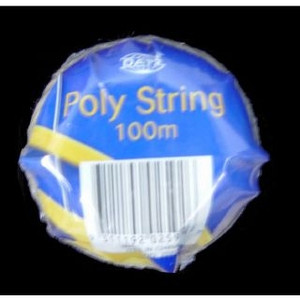 Dats 2592 String Polytwine White 100M, Each
