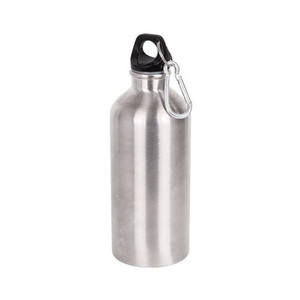 Stainless Steel Drink Bottle w/ Hook 550mL