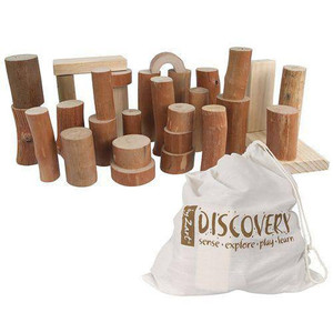 Discovery Barkless Logs Large Pack of 30