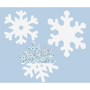 Scratch Snowflakes Pack of 30