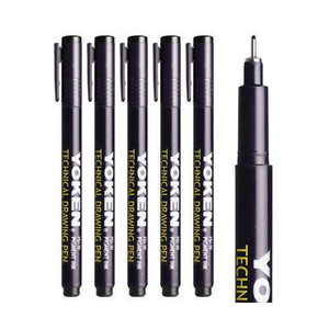 Technical Drawing Pen Assorted Pack of 5