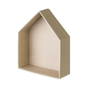 Papier-mache House Pack of 12