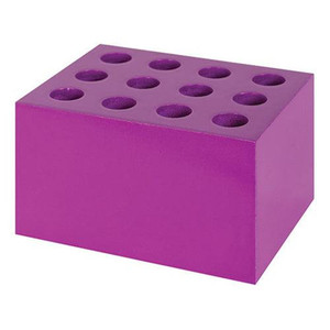 ColourSorts Classroom Organisers by Zart: Scissor & Brush Storage Block - Purple