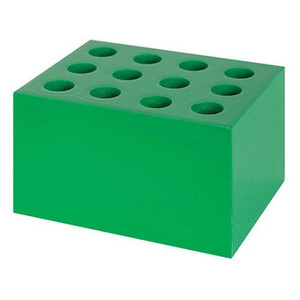 ColourSorts Classroom Organisers by Zart: Scissor & Brush Storage Block - Green
