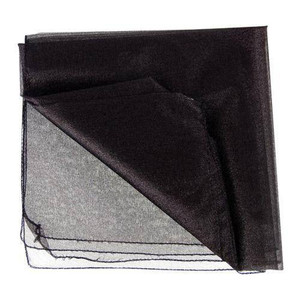 Poly Organza 10m Roll - Black