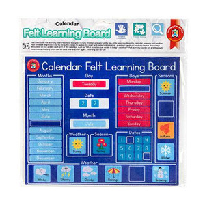 Felt Learning Board Calendar