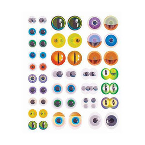 Sticker Moving Eyes Pack of 144