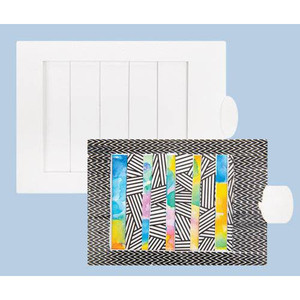 Moveable Pull Tab Sliding Card Pack of 10