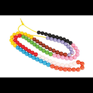 Bead String 100 bead 10 colours