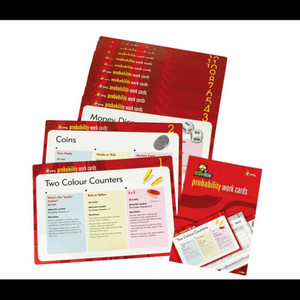 Probability Work Cards 12 pc