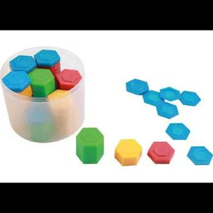 Plastic Weights - Set of 54