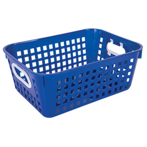 Large Classroom Storage Baskets - Dark Blue