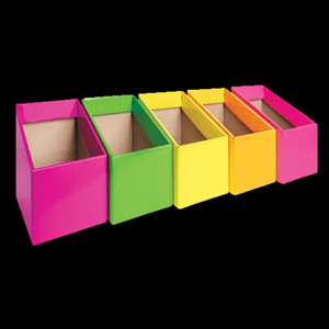 Book Box - Pack of 5 - Fluoro Mix