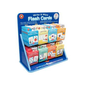 Write & Wipe Flash Cards Display