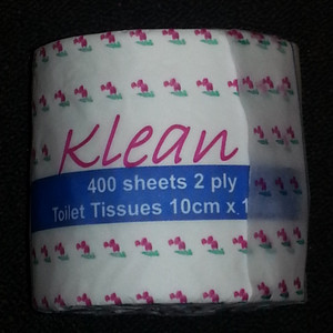 DELUXE 2 PLY TOILET PAPER Individually Wrapped Bx48  (KLEAN 53418) *** See also GP-TPE400 ***