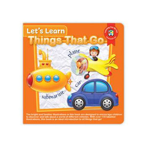 Let's Learn Things That Go Board Book