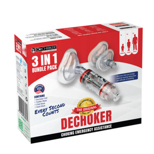 Dechoker, 3-1 Bundle, 1 Adult, 1 Child, 1 Toddler