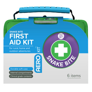 AEROKIT Snake Bite First Aid Kit Softpack, Green