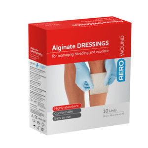 AEROWOUND Alginate Dressing 10 x 10cm, Each