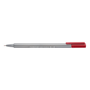 Staedtler 334 Triplus Fineliner - Carmine Red, Each