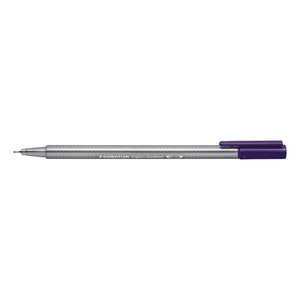 Staedtler 334 Triplus Fineliner - Dark Mauve, Each