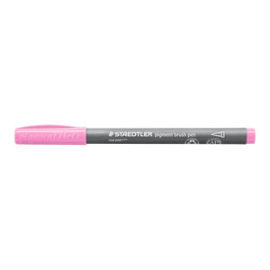 Staedtler 371 Pigment Brush Pen - Rose Pink, Each
