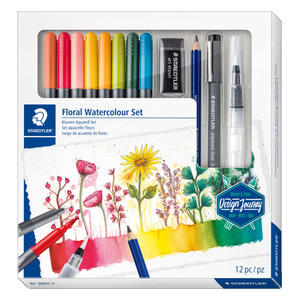 Staedtler Design Journey Mixed Set #5 - Floral Watercolour