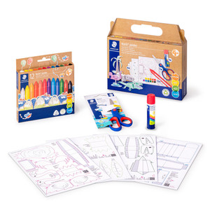 Staedtler 61 C4 Noris Jumbo Paper Figures Crafting Set