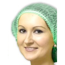 HAIR NETS Green Bx1000 (DBCG53)
