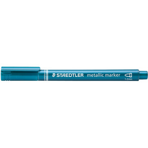 Staedtler 8323 Metallic Marker - Blue, Each