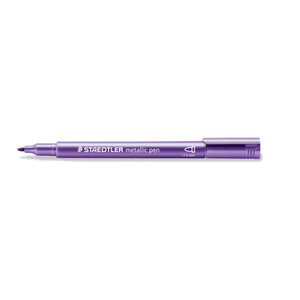 Staedtler 8323 Metallic Marker - Purple, Each