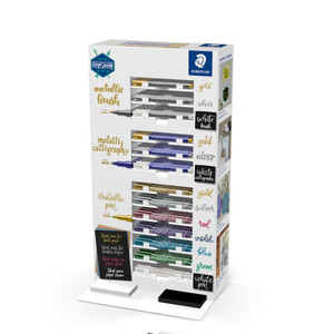 Staedtler 832 Metallic Marker Display Pack of 130 Assorted Tips