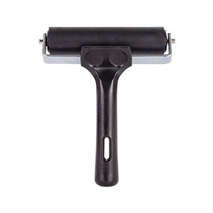 Rubber Lino Roller 100mm Hard