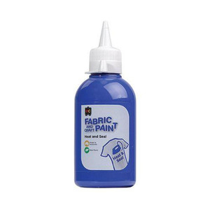 FABRIC AND CRAFT PAINT 250ML DARK BLUE
