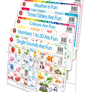 LCBF METAL PLACEMAT RACK CLIP ON TO POSTER RACK