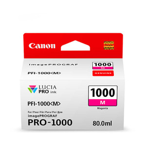 Canon PFI1000 Original Magenta Ink Cartridge