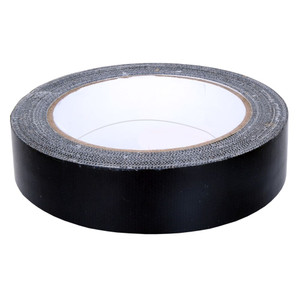 CLOTH TAPE 24MM X 25M BLACK *** While Stocks Last ***