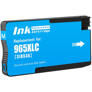 HP 965XL Compatible Cyan High Yield Inkjet Cartridge 3JA81AA - 1,600 Pages