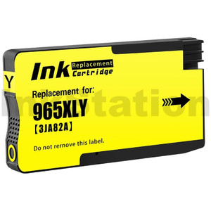 HP 965XL Compatible Yellow High Yield Inkjet Cartridge 3JA83AA - 1,600 Pages