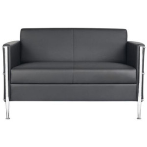 Eclipse 2 Seater Lounge Black