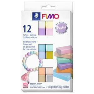 FIMO 8023 Colour Pack 'pastel colours' Set