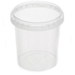 870ml Tamper Evident Container (118mm) Carton 390 (Lids Sold Separately)