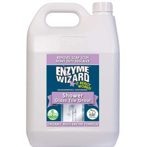 Enzyme Wizard Shower Glass Tile Grout Cleaner - 5L, Each
