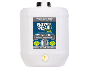 Enzyme Wizard Wheelie Bin Cleaner and Deodoriser - 10L, Each